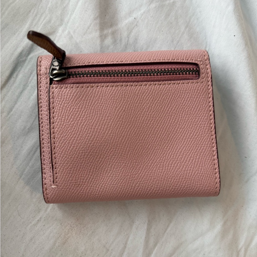 Coach Pink and Burgundy Women's Wallet - Picture 5 of 5